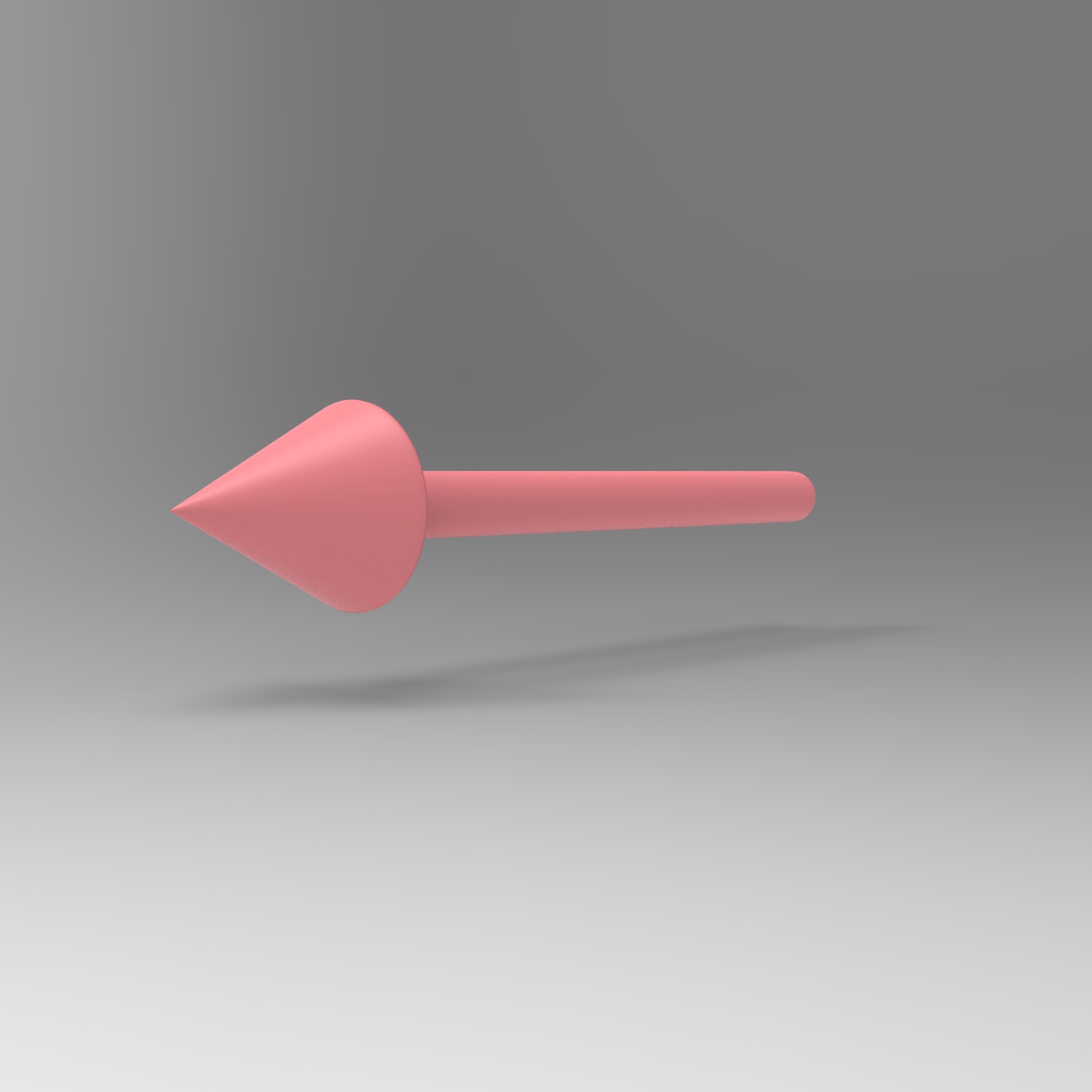 3D箭头系列 - 由后到前的红色箭头 - 素材公社 tooopen.com