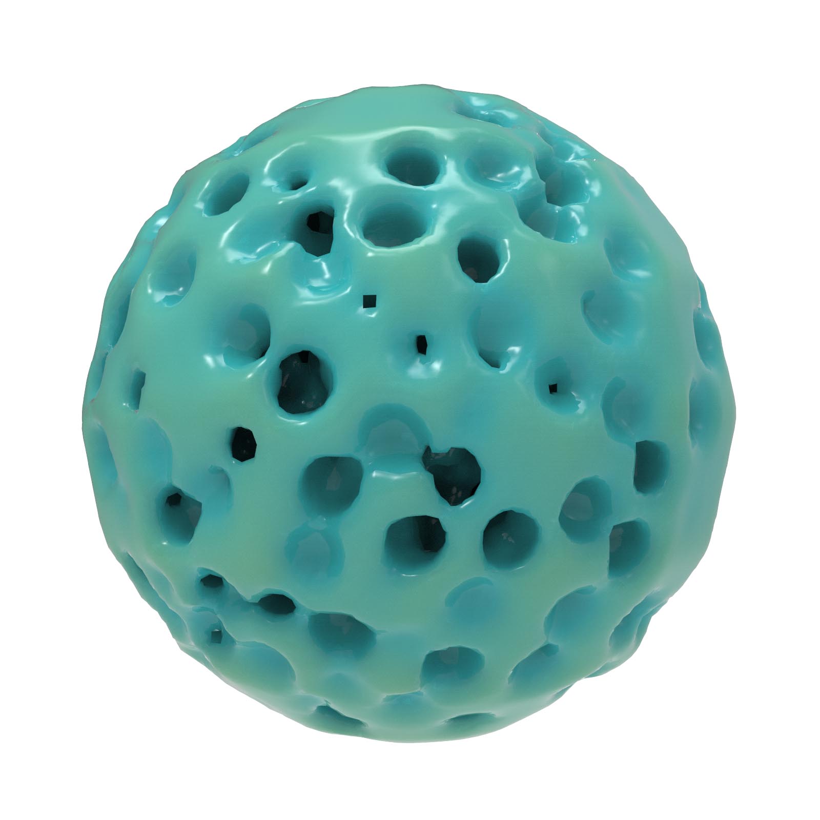 随机多孔球模型 – 思斐迩3D科学模型素材库